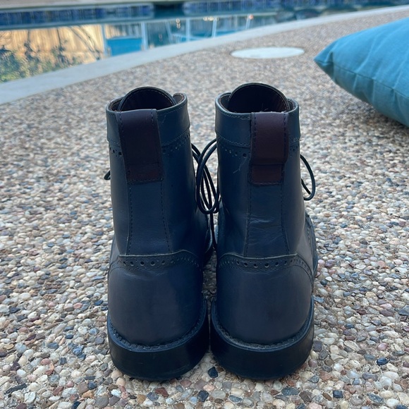 Allen Edmonds Dalton - Trunk Show - Cadet Blue leather - 10D - Picture 3 of 6